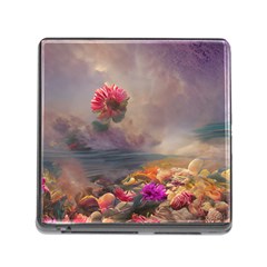 Floral Blossoms  Memory Card Reader (square 5 Slot) by Internationalstore