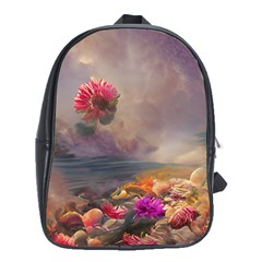 Floral Blossoms  School Bag (xl) by Internationalstore