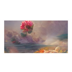 Floral Blossoms  Satin Wrap 35  X 70  by Internationalstore