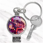 Fantasy  Nail Clippers Key Chain Front