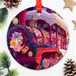 Fantasy  Round Ornament (Two Sides) Front