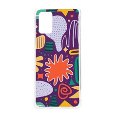 Colorful Shapes On A Purple Background Samsung Galaxy S20plus 6 7 Inch Tpu Uv Case by LalyLauraFLM