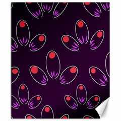 Petal Dot Seamless Pattern Canvas 20  X 24 