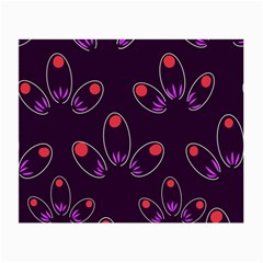 Petal Dot Seamless Pattern Small Glasses Cloth (2 Sides) by Pakjumat