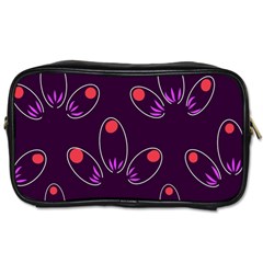 Petal Dot Seamless Pattern Toiletries Bag (two Sides) by Pakjumat