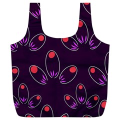 Petal Dot Seamless Pattern Full Print Recycle Bag (xl)