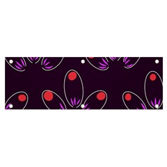 Petal Dot Seamless Pattern Banner And Sign 6  X 2 