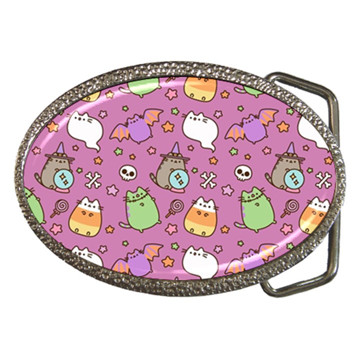 Pusheen Cat Belt Buckles