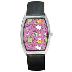 Pusheen Cat Barrel Style Metal Watch