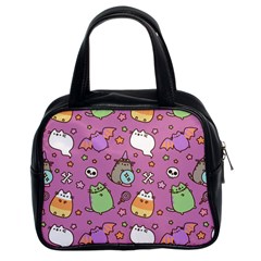 Pusheen Cat Classic Handbag (two Sides)