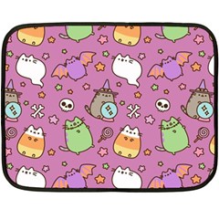 Pusheen Cat Fleece Blanket (mini)