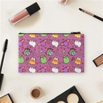 Pusheen Cat Cosmetic Bag (Small) Back