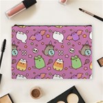 Pusheen Cat Cosmetic Bag (Large) Front