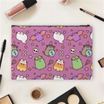 Pusheen Cat Cosmetic Bag (Large) Back