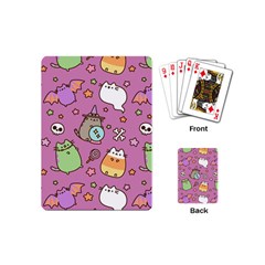 Pusheen Cat Playing Cards Single Design (mini) by Pakjumat