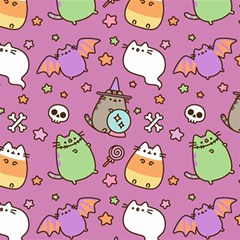 Pusheen Cat Play Mat (square) by Pakjumat