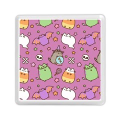 Pusheen Cat Memory Card Reader (square) by Pakjumat