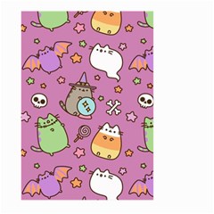 Pusheen Cat Large Garden Flag (two Sides)