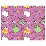 Pusheen Cat Two Sides Premium Plush Fleece Blanket (Medium) 60 x50  Blanket Front