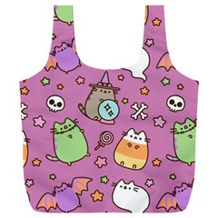 Pusheen Cat Full Print Recycle Bag (xxxl)