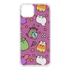 Pusheen Cat Iphone 14 Plus Tpu Uv Print Case