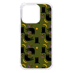 Cat Cartoon Cats Animal Pattern Iphone 14 Pro Tpu Uv Print Case by Pakjumat