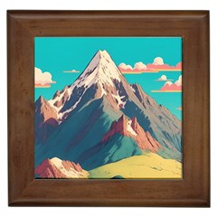 Mountain Mount Fuji Framed Tile