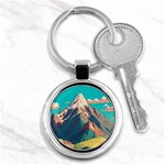 Mountain Mount Fuji Key Chain (Round) Front