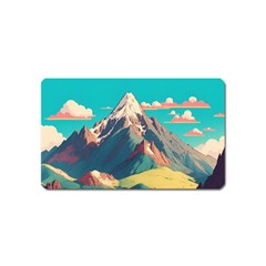 Mountain Mount Fuji Magnet (name Card)