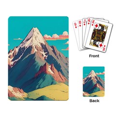 Mountain Mount Fuji Playing Cards Single Design (rectangle) by Pakjumat