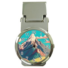 Mountain Mount Fuji Money Clip Watches by Pakjumat