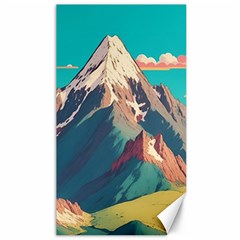 Mountain Mount Fuji Canvas 40  X 72  by Pakjumat