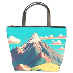 Mountain Mount Fuji Bucket Bag