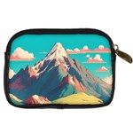 Mountain Mount Fuji Digital Camera Leather Case Back