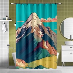 Mountain Mount Fuji Shower Curtain 48  X 72  (small)  by Pakjumat