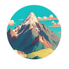 Mountain Mount Fuji Mini Round Pill Box by Pakjumat