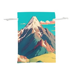 Mountain Mount Fuji Lightweight Drawstring Pouch (l) by Pakjumat