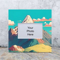 Mountain Mount Fuji White Box Photo Frame 4  X 6  by Pakjumat