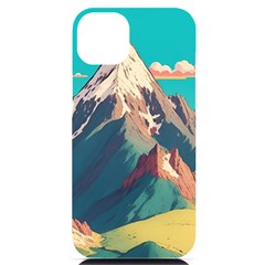 Mountain Mount Fuji Iphone 14 Plus Black Uv Print Case by Pakjumat