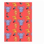 Elephant Monkey Dog Cartoon Large Garden Flag (Two Sides) Front