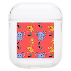 Elephant Monkey Dog Cartoon Airpods 1/2 Case by Pakjumat