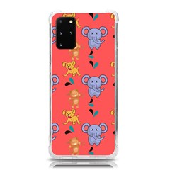 Elephant Monkey Dog Cartoon Samsung Galaxy S20plus 6 7 Inch Tpu Uv Case by Pakjumat