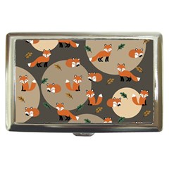 Fox Pattern Cigarette Money Case