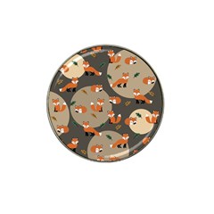 Fox Pattern Hat Clip Ball Marker