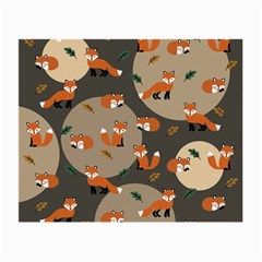 Fox Pattern Small Glasses Cloth