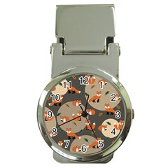 Fox Pattern Money Clip Watches by Pakjumat