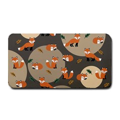 Fox Pattern Medium Bar Mat