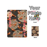 Fox Pattern Playing Cards 54 Designs (Mini) Front - Joker2