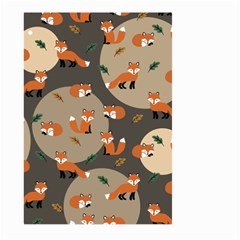 Fox Pattern Large Garden Flag (two Sides)