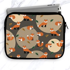 Fox Pattern Apple Ipad 2/3/4 Zipper Cases by Pakjumat